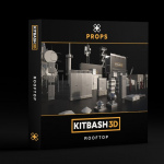 Kitbash3d_PROPS: ROOFTOPS（屋顶）【模型】