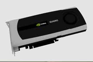 C4D模型 Nvidia Quadro 6000 显卡 显卡模型【模型】