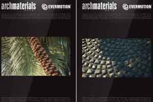 21组高精度PBR树材质球模型预设 Evermotion – Archmaterials Vol.2 (3DS MAX格式)