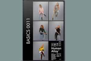 女性人物模型【Human Alloy Basics 0011】