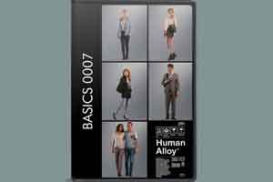 商务人物模型【Human Alloy Basics 0007】