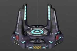 科幻系列---星际传送门 次时代科幻游戏道具 科幻模型