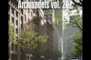 40个 高精度树木模型【Evermotion - Archmodels vol 207】【模型】【22】