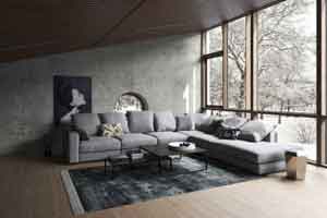 现代客厅 沙发 茶几地毯 【beinspiration 118】【模型】【20】
