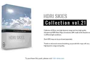 HDRI 天空贴图【HDRI Skies pack 21】【HDR】