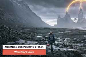 PS修图调色 教程【Phlearn Pro - Advanced Compositing with Stock Images 02. - with Aaron Nace】