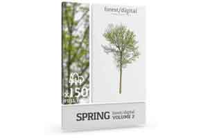 8K高质量植物图【ForestDigital vol. 2 - Spring】