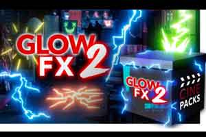 闪电的动画素材【CinePacks Glow FX 2.1】