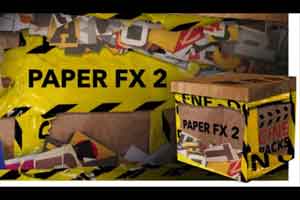 撕碎纸箱的动画【Cinepacks - Paper FX 2】