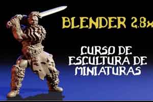 Blender制作雕塑模型【(Udemy) - Escultura de miniaturas con Blender 2.8x】