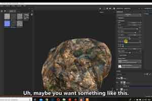 SP制作石头的教程【Udemy - Substance painter-painting a ground, rock, wall and a pillar】