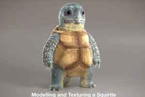 Blender制作水箭龟教程【Gumroad - Squirtle Modelling & Texturing Series by Michael Wilde】