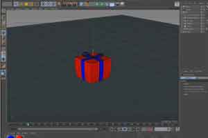 C4D礼品盒子建模动画教程 【Skillshare – How To Model And Animate A Gift Box In Cinema 4D】