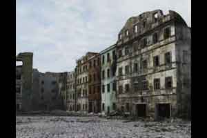 破坏的房屋模型【Ruined_City_Warsaw_WW2_1945-by_3dmKits】