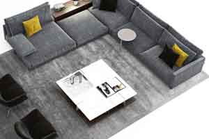 现代欧式沙发模型【Poliform Bristol Sofa 1】