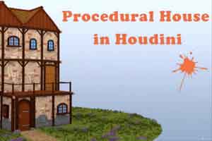Houdini程序化建筑房屋【Procedural House in Houdini】【免费】