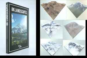 8K山脉贴图【Landscapes by Dizzy Viper Vol.1】