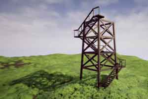 Houdni制作看台的教程【Indiepixel - Houdini 18.5 - Firewatch Project - Building the Base Tower】【免费】