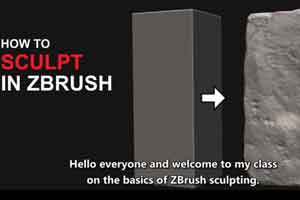 ZB制作写实砖头教程【Skillshare - How to Create Detailed 3D Sculpts - ZBrush Basics】【免费】
