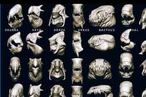 ZB怪物头盖骨【JAWS 2 - Another 33 Monster Mouths & Skulls IMM Brush】