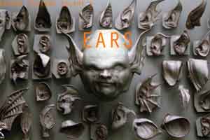 ZBrush 40个耳朵笔刷【EARS - 40 ZBrush VDMs】【免费】