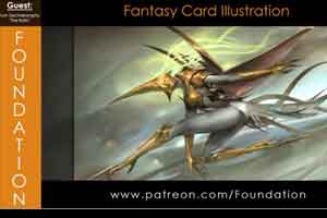 PS 科幻幻想插画教程【Foundation Patreon - Fantasy Card Illustration with Tum D】【免费】