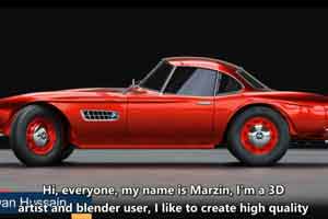 Blender制作BMW汽车教程【Udemy - Blender Create Realistic BMW 507 From Start to Finish】【免费】