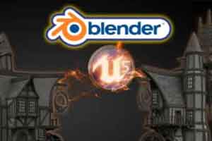 Blender与UE5完美结合全流程创作游戏资产视频教程【Skillshare - Blender to Unreal Engine 5】【免费】