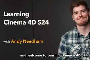 C4D S24基础教程【LinkedIn - Learning Cinema 4D S24】【免费】