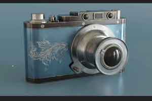 Blender制作一个相机教程【Udemy - Vintage Camera Creation in Blender 3D and Substance Painter】【免费】