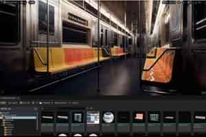 UE5制作写实地铁内部【Artstation - Creating a metro train interior in Unreal Engine 5】
