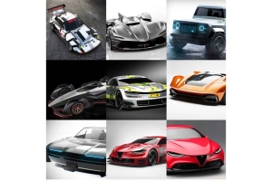 一些车辆模型【MATTEO GENTILE 3D MODEL COLLECTION】
