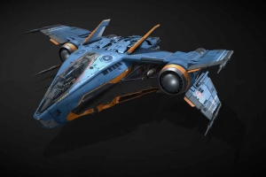 科幻飞行器模型【sf-smuggler-bomber】