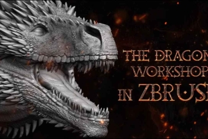 在Zbrush里面雕刻一条龙【Dragon Workshop + Brushes  Sculpt Your First Dragon In Zbrush】