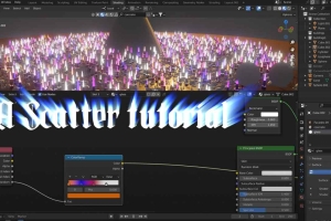 Blender  IA 初级到专业【IA Scatter Beginner to Pro tutorial】