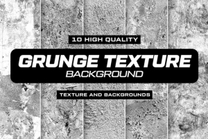 10 垃圾纹理背景【10 Grunge Texture Background】免费