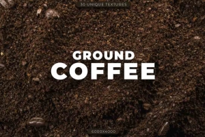 咖啡粉材质【Ground Coffee Textures】