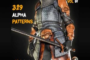 盔甲贴图【329 Tileable Alphas Pattern-Vol 1】